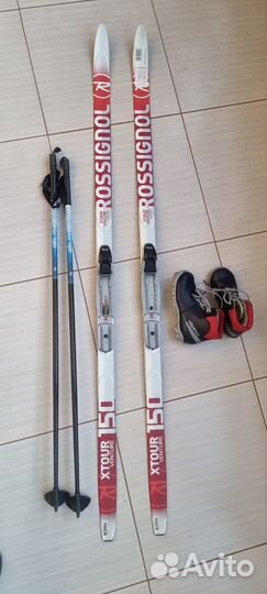 Продам детские лыжи