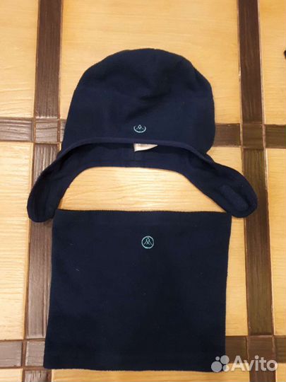 Комплект шапка и снуд