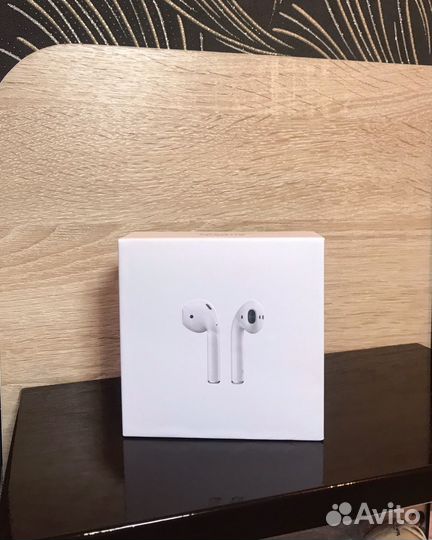 Беспроводные наушники apple airpods 2 luxe