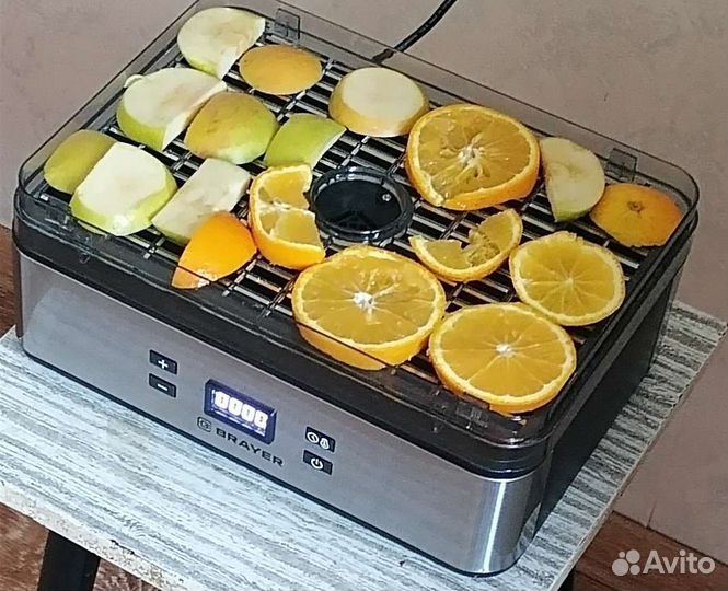 Сушёные фрукты (яблоки, апельсины, бананы)