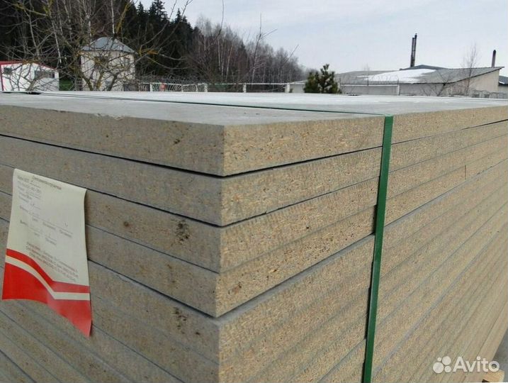 Цементно-стружечная плита бзс 20*1200*3200 мм