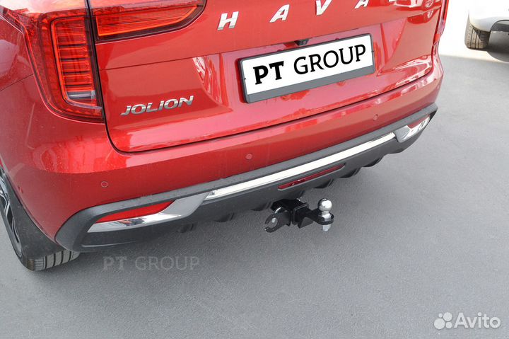 Фаркоп (тсу) под квадрат для haval Jolion 2021