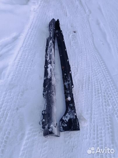 Обвес на пороги тойота королла s