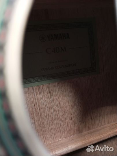 Гитара Yamaha C40 новая