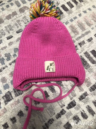 Шапка 50/52 зима для девочки