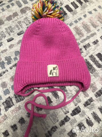Шапка 50/52 зима для девочки