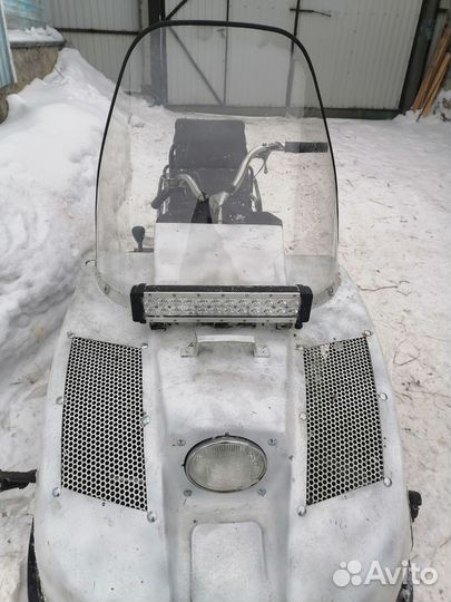 Снегоход буран двух лыжный, с документами