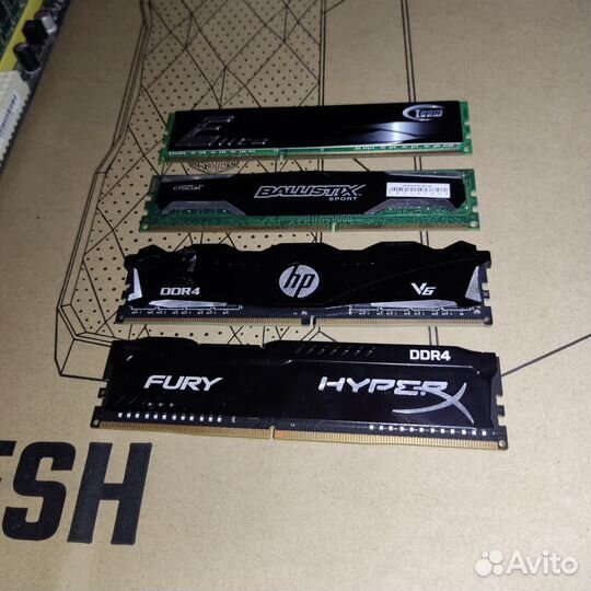 Оперативная память ddr2, ddr3, ddr4