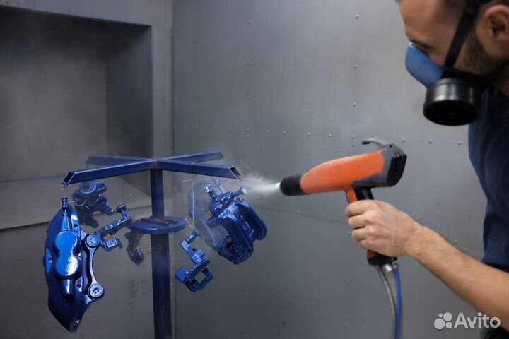 Маляр порошковой покраски дисков