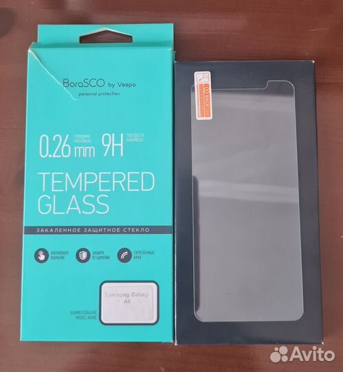 Стекло защитное для Samsung Galaxy A6