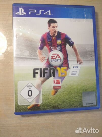 Fifa15 ps4 диск