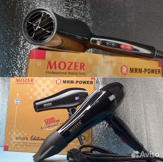 Фен для волос Mozer Edition Pro. Для сушки укладки