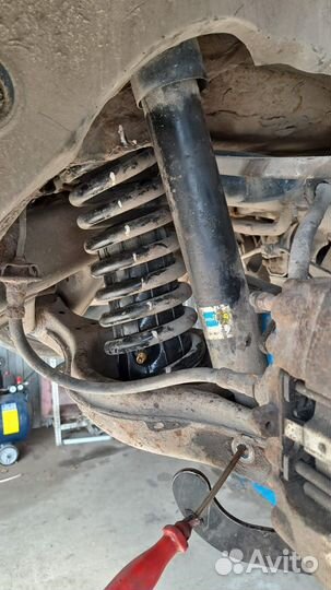 Пневмобаллоны на Mercedes W140 (Мерседес W140)