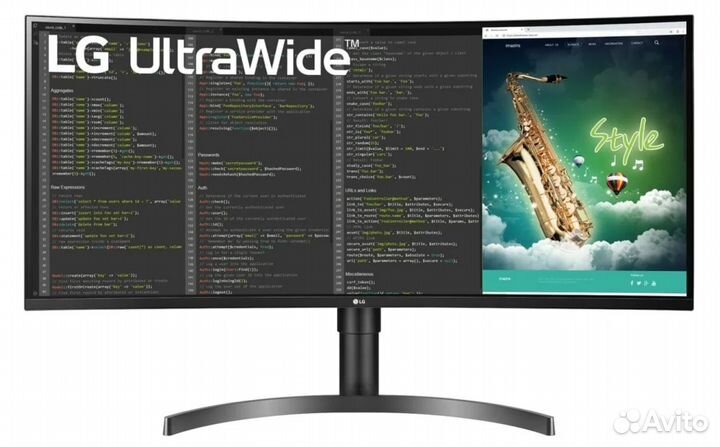 Монитор LG 35WN75C, 3440x1440, 100 Гц