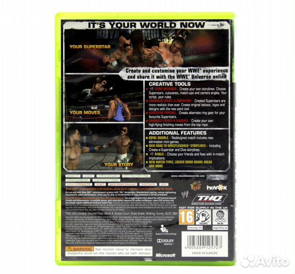 SmackDown vs Raw 2010 для Xbox 360