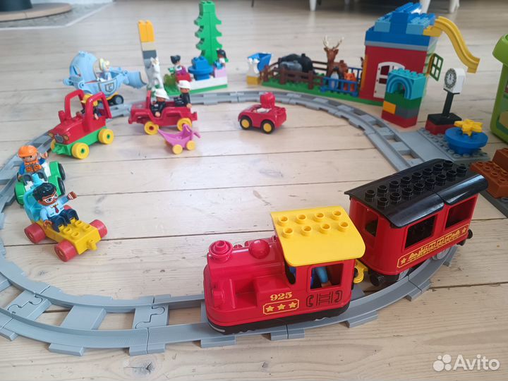 4 кг лего дупло поезд Lego duplo