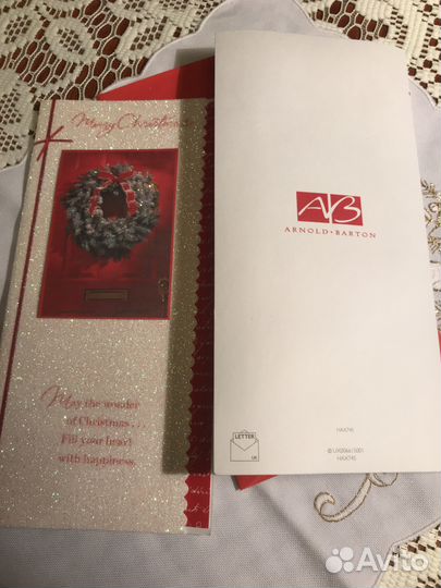 Рождественские открытки коллекционные(Англия)