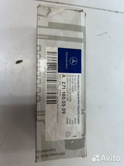 Масленный фильтр mercedes a2711800509