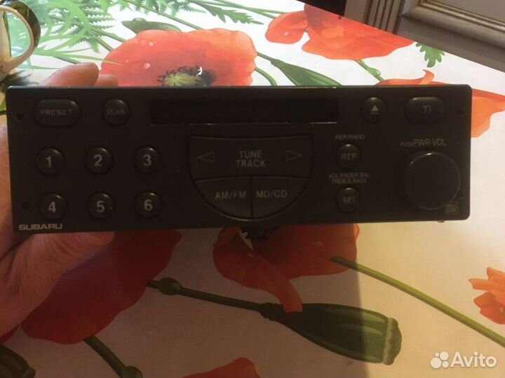 Автомобильный проигрыватель мини дисков-радио