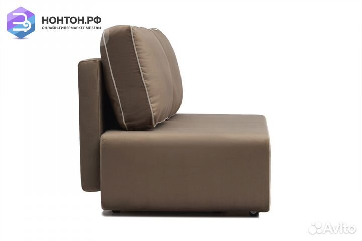 Диван еврокнижка Нео коричневый