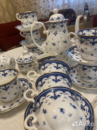 Чайный сервиз zepter фарфор Эден на 12 персон