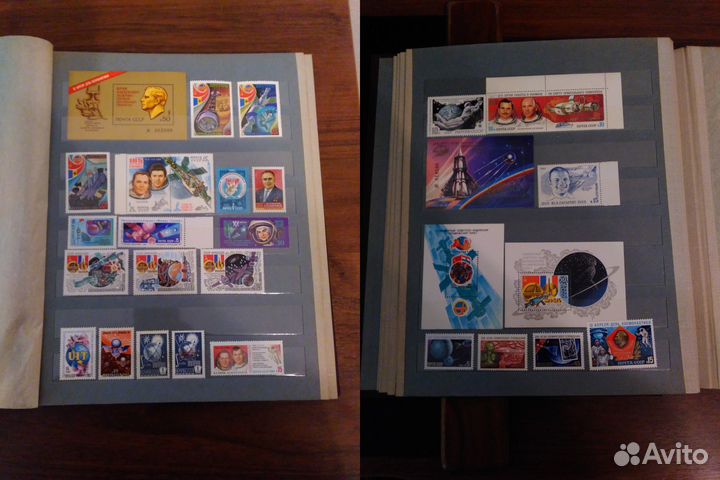 Альбом с марками СССР. Космос