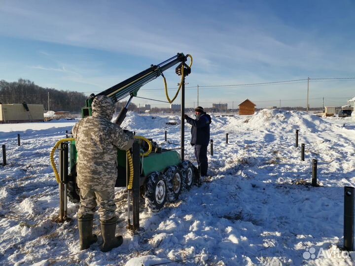 Винтовая свая 108