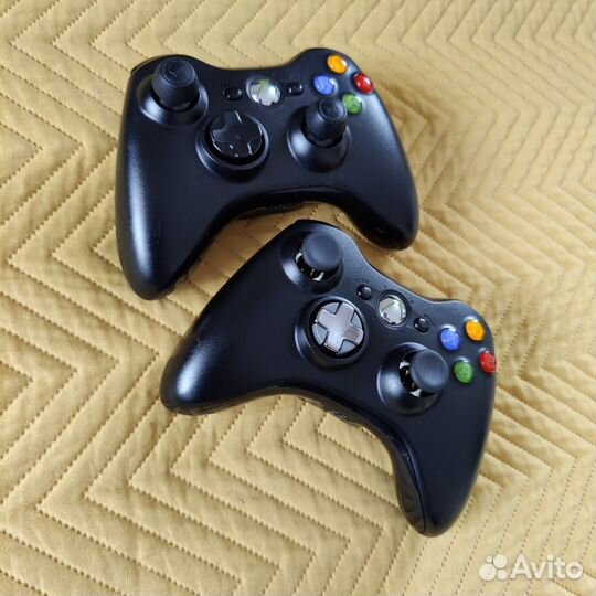 Геймпад xbox 360 2 шт и приемник для пк