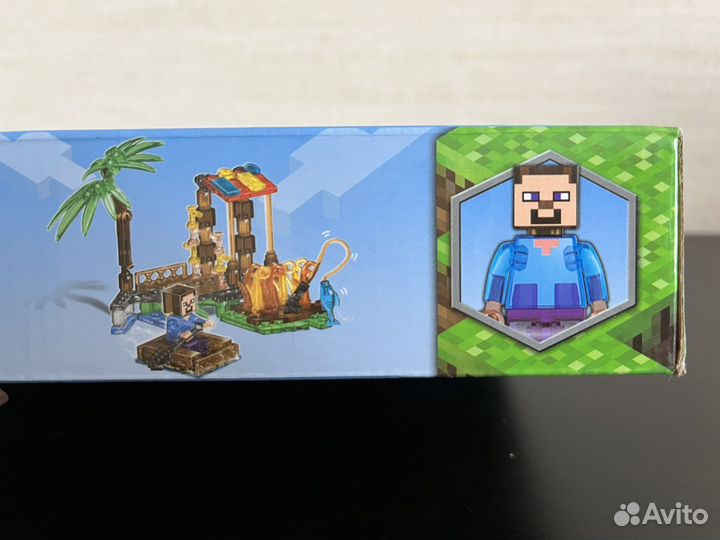 Конструктор майнкрафт my world 105 деталей