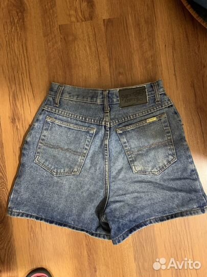 Шорты с высокой талией 40-42