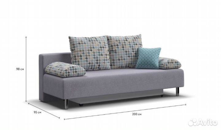 Мини диван раскладной новый