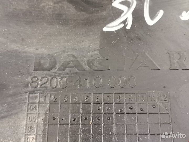 Защита двигателя для Dacia Logan 1 6001547941