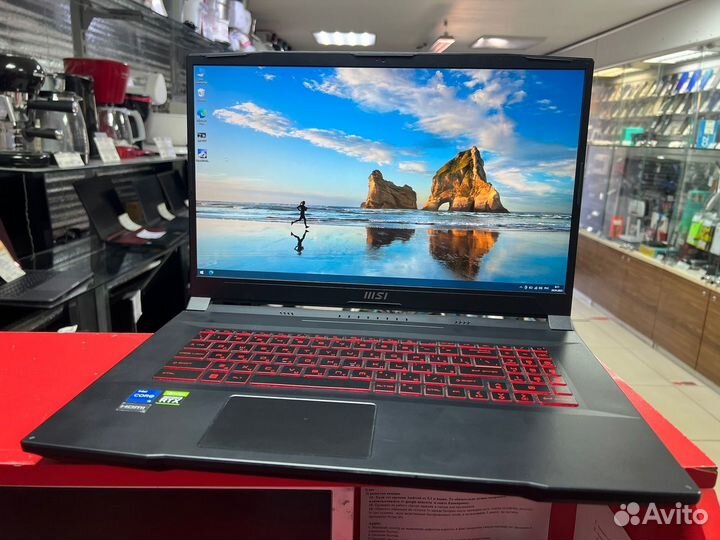 Ноутбук MSI i5 12 поколения 3050 Ti 144 Ghz