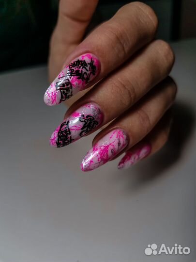 Маникюр, гель лак, наращивание