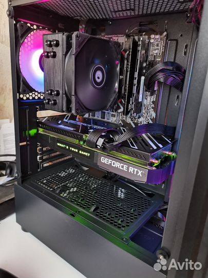 Игровой компьютер Ryzen 5500 + RTX 3060 Ti