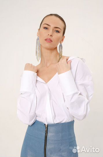 Рубашка белая