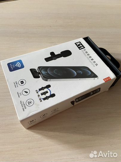 Безпроводной петличный микрофон для iPhone