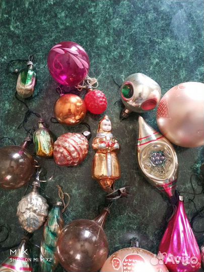 Елочные игрушки СССР