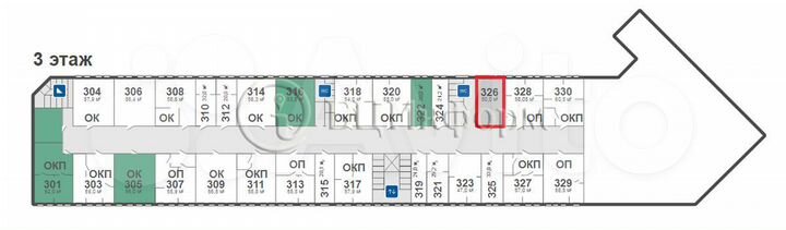 Open space 50 м² рядом с метро Площадь Восстания