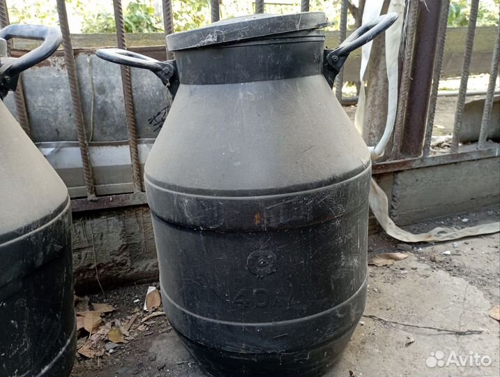 Фляги пластиковые 2 шт по 40 л