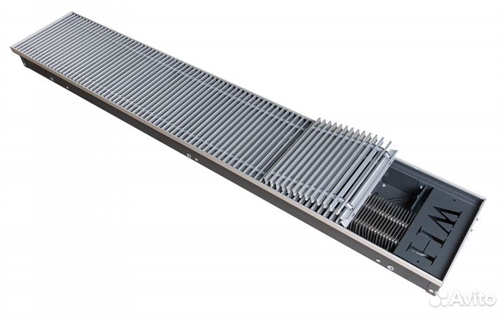 Конвектор в пол kwhv 420-105-1000 мощность 2106 Вт