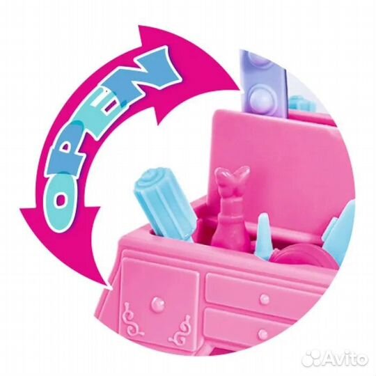 Кукла Еви 12 см с туалетным столиком Simba 5733231