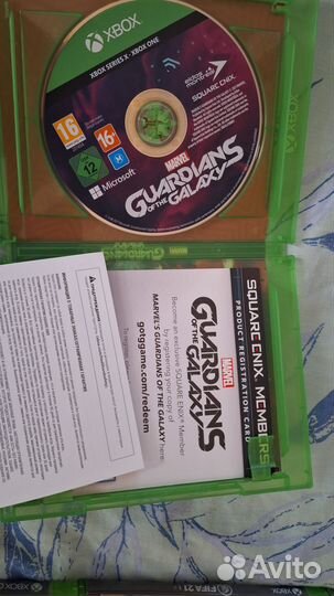 Игра Xbox one.Series x Guardians galaxy