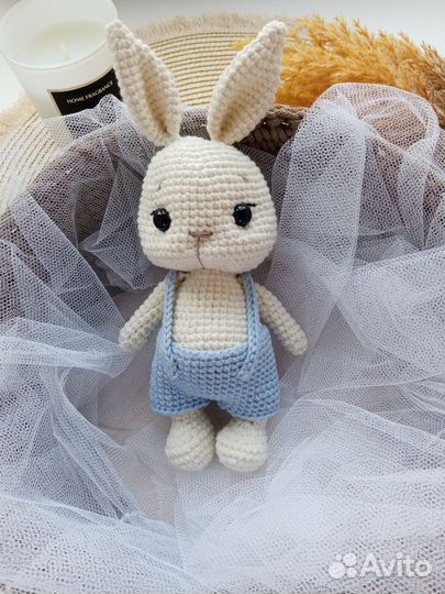 Игрушки ручной работы Зайчик