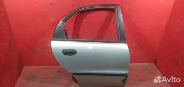 Шевролет Ланос дверь задняя правая с коррозией