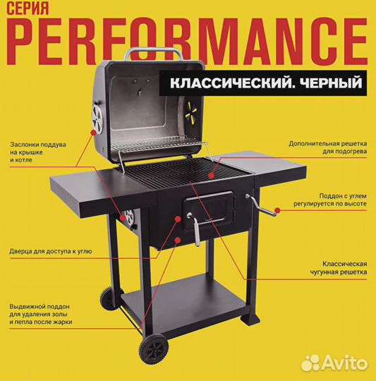 Гриль Char-Broil серии Performance