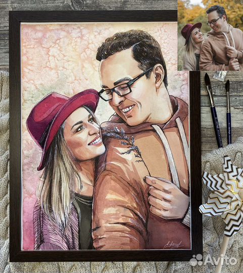 Портрет по фото на заказ
