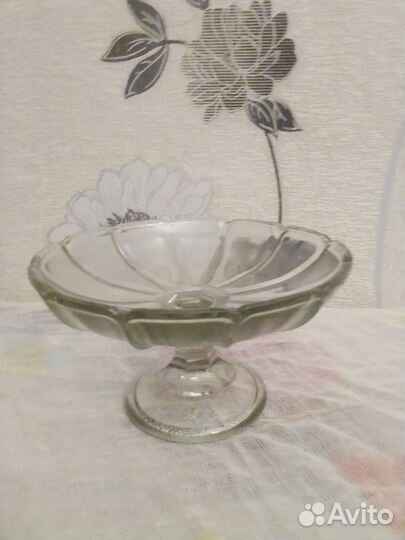 Конфетницы СССР малые(стекло)