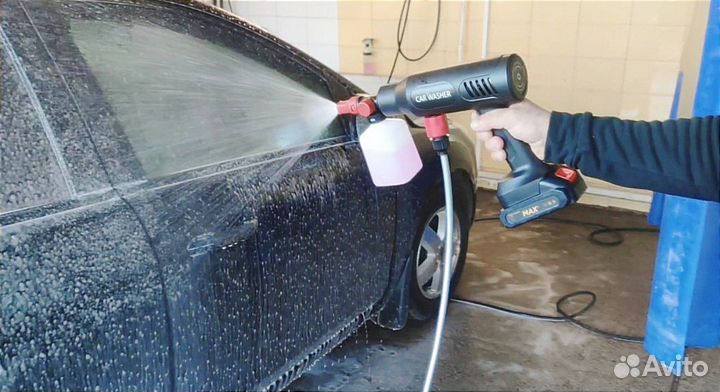 Мойка высокого давления на аккумуляторе 21v мощные