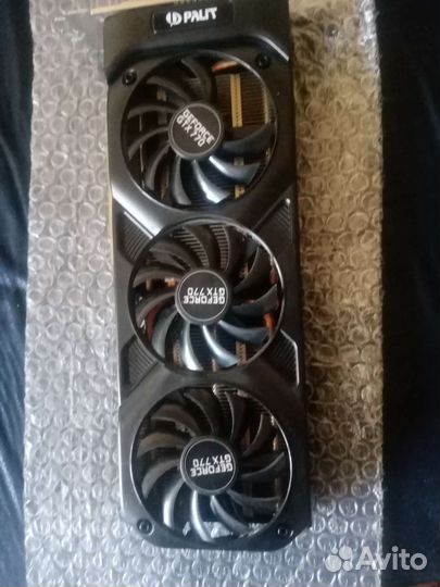 Видеокарта Palit Geforce GTX 770 2gb Артифакты